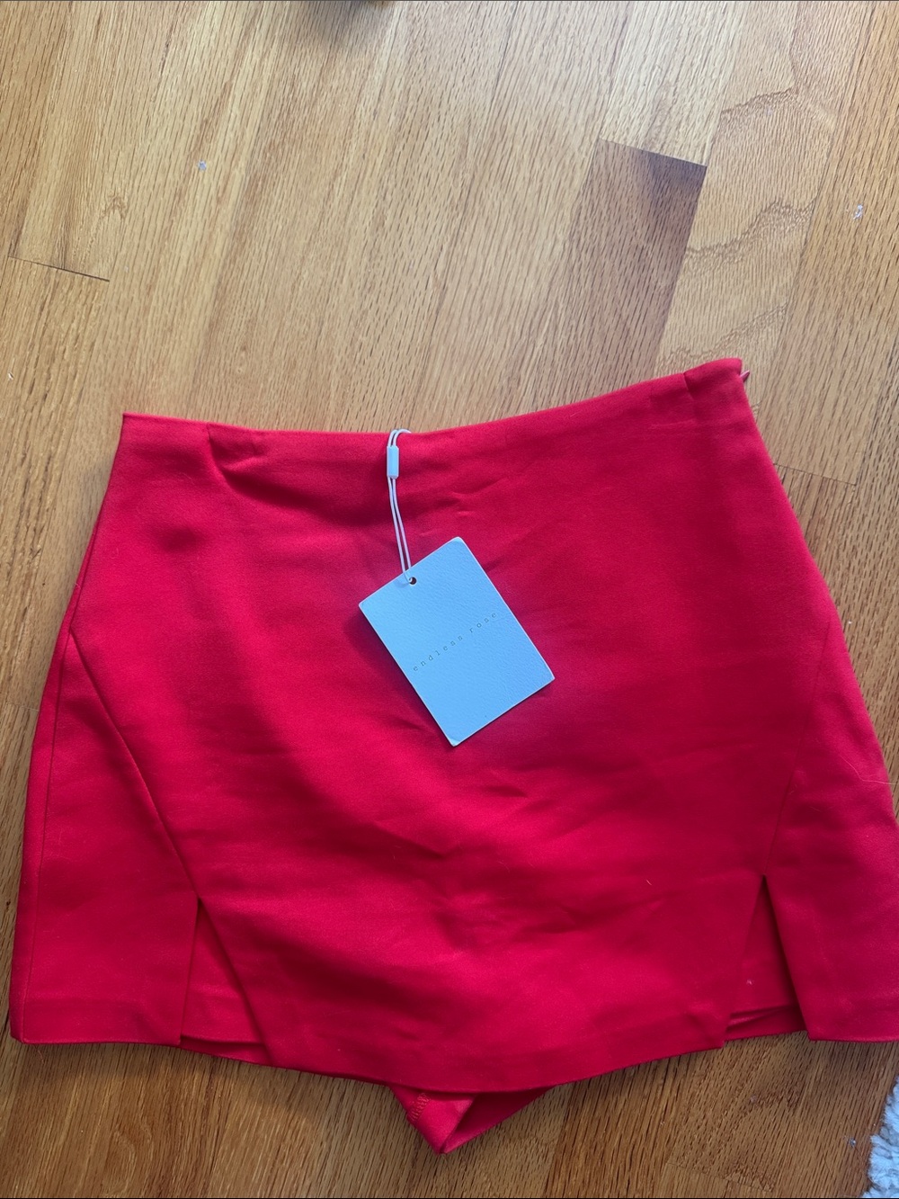 Endless Rose Red Mini Skort